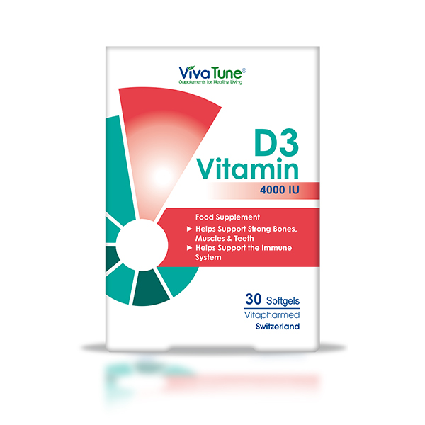 Vitamin D3 4000 IU Vita Pharmed SA. Switzerland